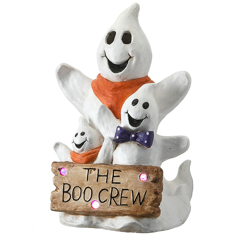 National Tree Company 21" Boo Crew Ghost Trio with LED Light (PG11-FJ71121) image 1