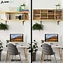 AdirOffice 500 Series 24-Compartment Literature Organizers, 39.3" x 11.8", Medium Oak, 2/Pack (500-24-MEO-2PK)~#|#~312FFF8A-8E7C-4304-9F217B6B8F4B93F0_sc7
