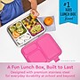 Bentgo Kids Leak-Resistant Lunch Box, 3-Compartment, Fuchsia (BGOSTL-F)~#|#~3131CFA2-EC9E-4316-891E17456E070F94_sc7