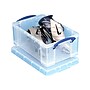 Really Useful Box 9.51 Quart Storage Box with Latching Lid, Plastic, Clear (9L CL)~#|#~31372334-6A20-4982-ACD111F92F37C7DD_sc7
