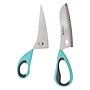 Westcott Kitchen Line 9" Titanium Kitchen Pizza Scissors, Pointed Tip, Teal (00825)~#|#~3137C7FA-667E-433B-85A5793383488D48_sc7