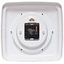 Infinity Instruments Square Retro White Wall Clock, 9.25" (13228WH-4103)~#|#~3139044D-0150-4086-BFD47859387339CF_sc7