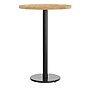 Flash Furniture Bennett 30" Round Wooden Commercial Indoor Table, Natural Top/Black Base (GSFRD30NTTR18B)~#|#~31399111-70C3-498D-B9DC6DAA05AB2A27_sc7