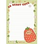 Denik Tayto Strawberry Notepad, 5.25" x 8.25", Multicolor, 64 Sheets/Pad (NP1908)~#|#~313CB2E2-D8D3-464A-ACC71F078A3C7391_sc7