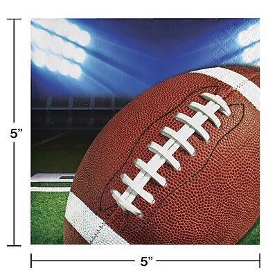 Creative Converting Football Party Napkins - Thumbnail 3