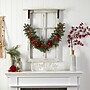 Nearly Natural Pines, Red Berries and Pinecones Artificial Christmas Garland, 40" (W1316)~#|#~3143A22B-3B48-46B1-AE02013D8DBCB3A7_sc7