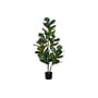 Monarch Specialties Inc. 49" Artificial Fiddle Tree in Pot (I 9517)~#|#~3146B236-7C7D-42A1-BA777831BE2838D9_sc7