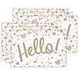 Teacher Created Resources Terrazzo Tones Hello Uncoated Postcards, Multicolored, 30 Cards/Pack, 6/Bundle (TCR7224-6)~#|#~314C9493-CAC5-4C43-914F487A0EB9777E_sc7