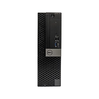 Dell OptiPlex 7050 Refurbished Desktop Computer with 24" Monitor, Intel Core i5-6500, 16GB Memory, 500GB SSD & 1TB HDD