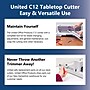 United 14.5" Guillotine Paper Cutter, Gray (C12)~#|#~315629A4-A11D-4EBB-A9762B7EE84E3500_sc7