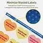 Avery Dissolvable Decorative Edge Multipurpose Labels, 2-9/32" x 1-27/32", Off-white, 300/Pack (94603)~#|#~31565CB6-B1E6-4BEF-8BA6D016517F61E9_sc7