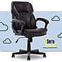 Serta Manager's Office Chair, Puresoft® Faux Leather, Roasted Chestnut Brown (43669OSS)~#|#~31651CAA-4615-4CFE-84631C9263AD7F3E_sc7