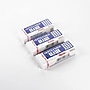 Pentel Hi-Polymer Latex Free Block Eraser, White, 3/Pack (ZEH10BP3)~#|#~3168BE4C-2EFF-4DB3-8B2547B0452FB2F4_sc7
