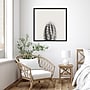 Amanti Art Haze Cactus Succulent Tall by The Creative Bunch Studio Wood Framed Wall Art Print, 33" x 33" (A42675345771)~#|#~3171A377-272F-45BF-9E37B343A7B28049_sc7