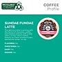 The Original Donut Shop One-Step Sundae Fundae Latte Coffee, Keurig K-Cup Pod, Dark Roast, 20/Box, 4 Boxes/Carton~#|#~31726556-80D1-4314-BB3D3CD26F35CFB3_sc7