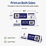Avery Integrated Cards, 2.5" x 8.5", Glossy White, 20/Pack (95329)~#|#~3172F67C-6454-4801-B80C36D3B536B415_sc7