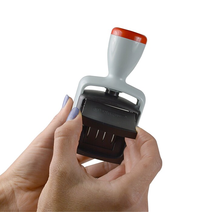 2000 Plus Stamp Pad, Blue and Red Inks (061961) | Staples