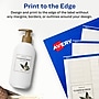 Avery Laser/Inkjet Square Glossy Labels, 2.5" x 2.5", Clear, 90 Labels/Pack (94104)~#|#~31750C8D-3FFB-4137-86135BE423D0B9ED_sc7