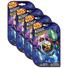 Crayola Silly Putty Metallic Eggs, Assorted Colors, 2/Pack, 4