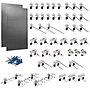 Triton Products LocBoard Stainless Steel Pegboards with 45 pc. LocHook Assortment (LB2-SKit)~#|#~3175DB2C-118D-49BA-9D80D5D5530CF654_sc7