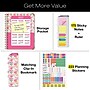 2026-2027 Excello Brands 8.5" x 11" Academic Weekly & Monthly Planner, Paperboard Cover, Floral Fiesta (NAY27-8511LP-89)~#|#~317ACCA4-5F23-4EFA-BCD9985E12161ED7_sc7