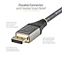 StarTech 6.56' Display Port Cable, Gray/Black (DP14VMM2M)~#|#~317AF048-6520-4B7E-BC310022350A64CD_sc7