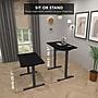 Mount-It! 40"W Electric Rectangular Adjustable Standing Desk, Black (MI-8035)~#|#~317B1CF4-EA7F-42F9-AB21D21A16FB09CF_sc7