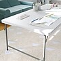 Flash Furniture Paige Rectangle Kid's Plastic Folding Table, 29"W x 60"D x 18.75"H, Granite White (RB3060FHKIDWH)~#|#~317CC45F-1B28-48D0-8D205CB307DA13F6_sc7