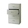 Hirsh HL1000 Series 4-Drawer Lateral File Cabinet, Letter/Legal Size, Lockable, 52.5"H x 30"W x 18.63"D, Light Gray (19440)~#|#~31853189-E2E9-48D0-91FBFF9C34FC155A_sc7