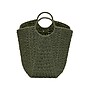 Household Essentials Woven Storage Wicker Basket with Handles, Green (ML-4122)~#|#~318A805E-3C36-4243-B79650CF40C038C9_sc7