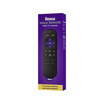 Roku Voice Remote with TV Controls for Roku TV (RCA1R)