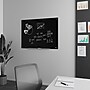 TRU RED™ Tempered Glass Dry Erase Board, Black, 4' x 3' (TR61200)~#|#~31914DE9-204F-410E-B19B83AC72B0339D_sc7