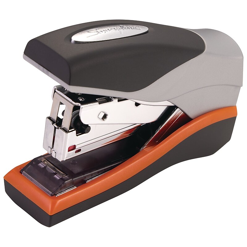 Swingline Optima 40 Compact Reduced Effort Stapler, 40-Sheet Capacity, Black/Silver (87842) image 1