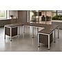 Boss Office Products Simple System 60"W L-Shaped Desk with Pedestal, Driftwood, 2/Set (SGSD008-101)~#|#~319A1FB7-A271-401C-BD41D2AC928D206C_sc7