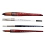 Silver Brush Synthetic Brushes, Assorted, 4/Pack (SLVQL5358)~#|#~319B2BF2-B72E-43CB-AC2C1969D745CB89_sc7