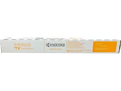 Kyocera TK-8377Y Yellow Standard Yield Toner Cartridge (1T02XDAUS0) Sansujyuku sansujyuku.com