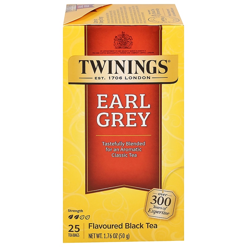 Twinings Earl Grey Tea Bags, 25/Box (TNA51728) image 1