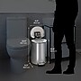 iTouchless SoftStep Semi-Round Stainless Steel Step Trash Can with Hinged Lid, 2.91 Gallon (IP03DSS)~#|#~31A045B6-2190-4FF0-ADBB44614FFB8719_sc7