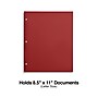 Staples 3-Hole Punched 4-Pocket Paper Folder, Red (ST56209-CC)~#|#~31A20734-4738-4D4D-AE64F45B964457B3_sc7