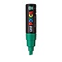 POSCA PC-8K Water Based Paint Marker, Broad Chisel Tip, Green, 2/Pack (UBCPC8KGREEN-2)~#|#~31A2A2CE-2056-4EC2-82E8A830076454F8_sc7