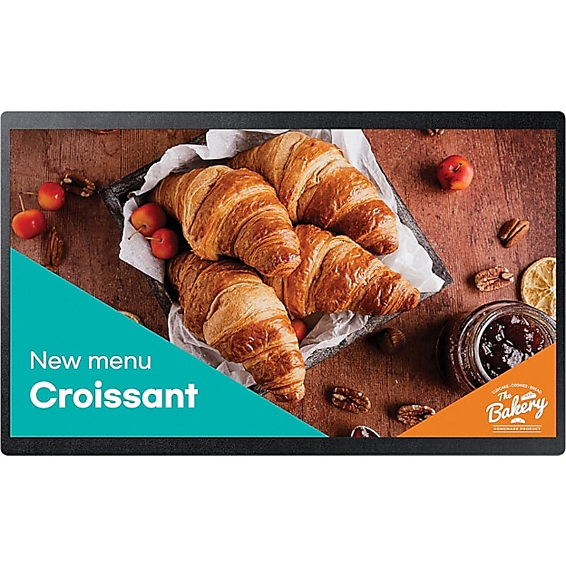 Samsung QB24C 24" Wall-Mountable Display for Digital Signage (LH24QBCEBGCXXS) image 1