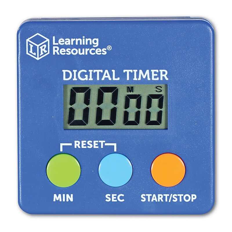 Learning Resources 100 Minutes Digital Timer, Multicolored (LER4339) image 1