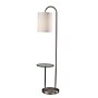 Adesso Amira 64"H Brushed Steel Floor Lamp with Drum Shade (4062-22)~#|#~31A9021B-555A-4DF2-9D3AD5FFCF5DA9E0_sc7