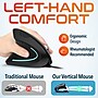 Delton S12 Wired Vertical Ergonomic Left-Handed USB-A/C Mouse, Black (DMERG12LU) ~#|#~31A9F07E-CDCD-46F8-9DD17FB78383A40C_sc7