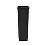 Alpine Industries Polypropylene Trash Can and Dolly, 23 Gallon, Black (ALP477-BLK-PKD)~#|#~31AB71FB-AD5B-4234-AA6A050CDF082F86_sc7