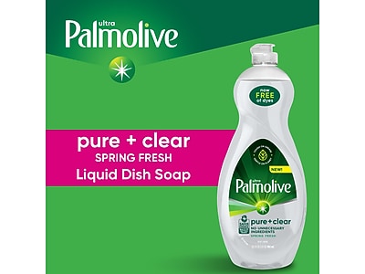 Palmolive Ultra Pure + Clear Dish Soap, Spring Fresh - Thumbnail 3