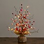 Nearly Natural 18-in Pre-Lit Artificial Valentine's Day Heart & Berry Twig Tree with 30 LED String Lights (T5470)~#|#~31B2AF91-2F91-44DE-BB0E38E8C7A793A2_sc7