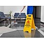 Alpine Industries 24 in. A-Frame Multilingual Caution Safety Wet Floor Sign, Yellow, 10 Pack (ALP499-10)~#|#~31B2D1F2-D73F-48DB-A2DBA42C4CD683E8_sc7