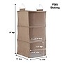 Household Essentials Hanging Closet Organizer, 3 Shelf (7804-1)~#|#~31B57540-BA94-447F-8BE113CFF619F52B_sc7