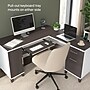 Bush Home Somerset 60" W L Shaped Office Desk with Storage, Storm Gray (WC81030K)~#|#~31B79AB3-C969-4C0E-B4F415E27ED8DBDD_sc7